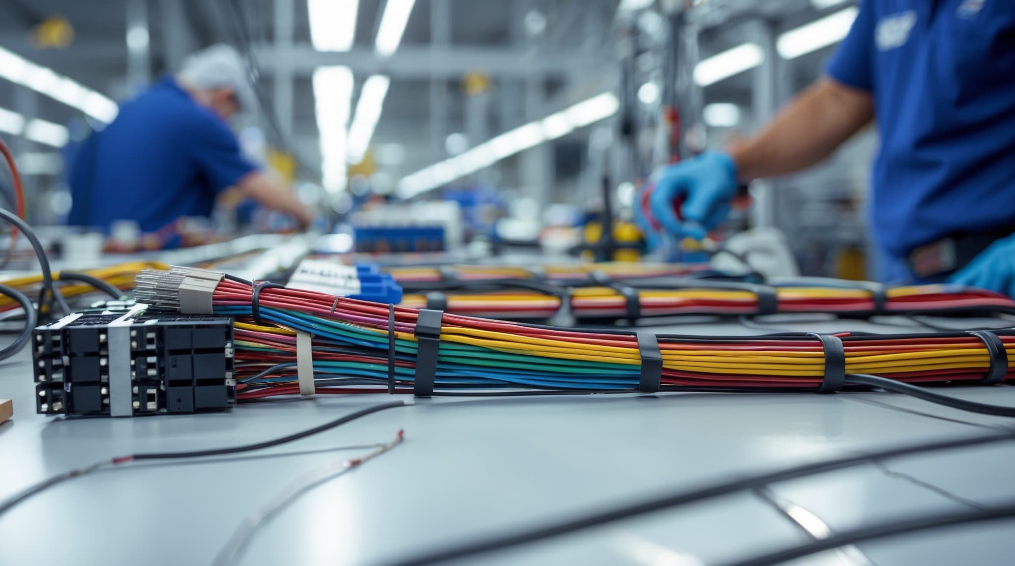Aerospace wiring harness assembly in Chihuahua Mexico precision manufacturing