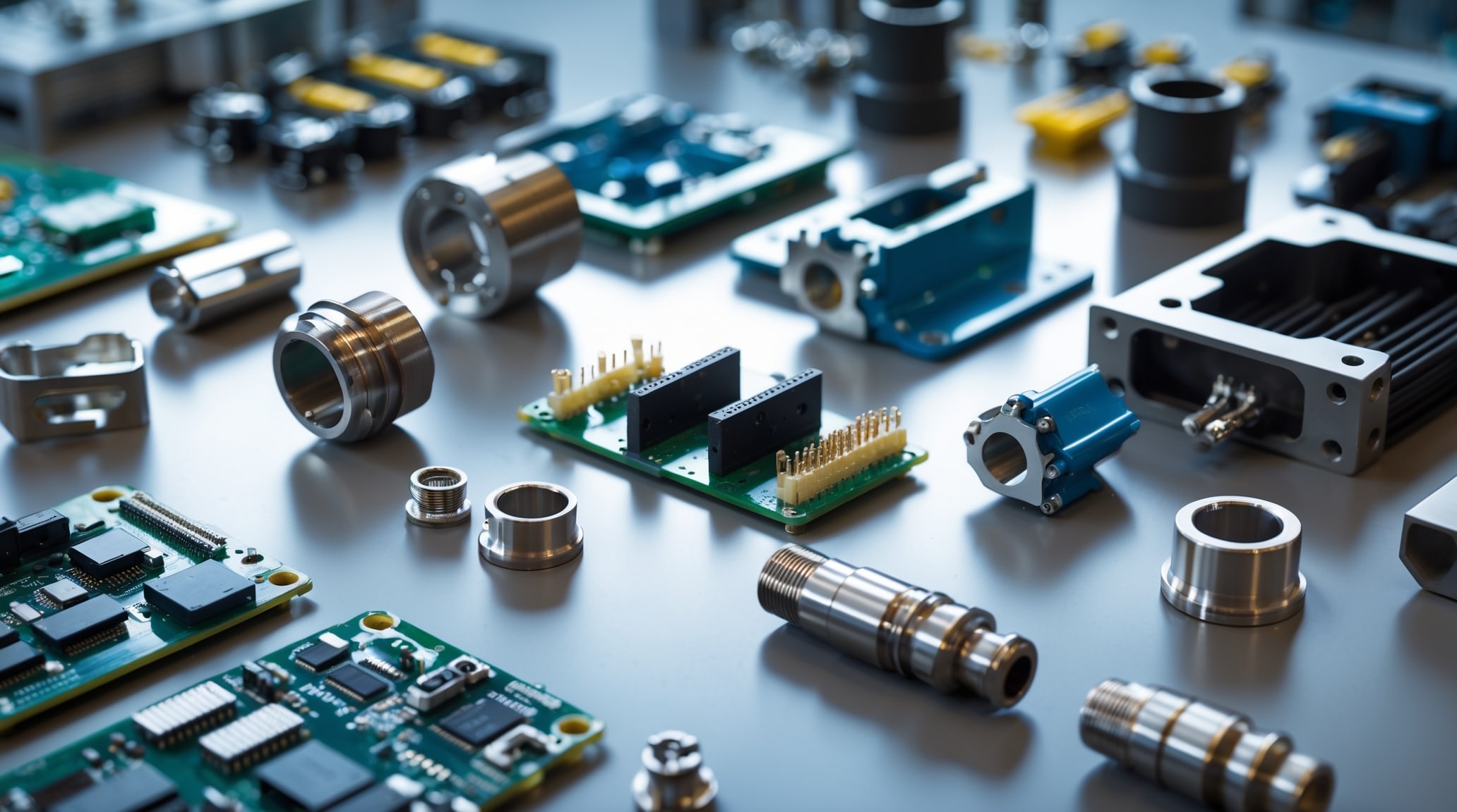 Multi-sector manufacturing components representing the diversity of México's IMMEX program
