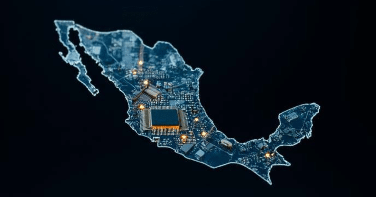 Editorial composite illustrating Mexico's record foreign direct investment in Q1 2026