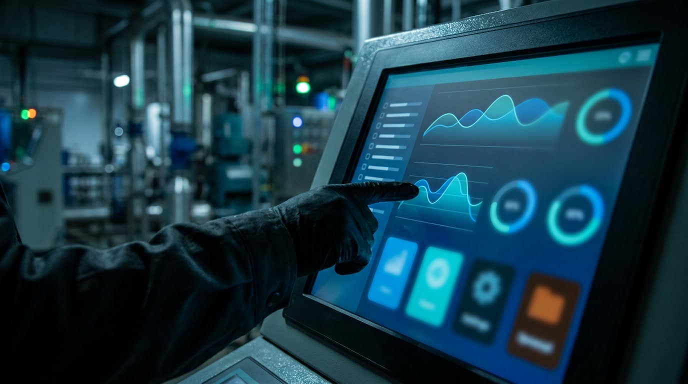 shelter-model-mexico-key-advantages-manufacturers-5 A hand on a dashboard showing risk indicators and a checklist, representing the risk mitigation a shelter operator provides.